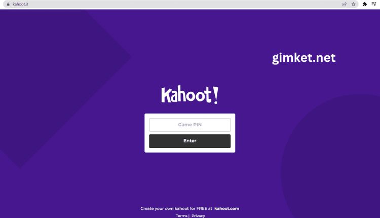 kahoot code