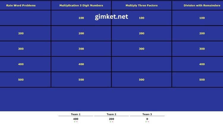 jeopardy game maker